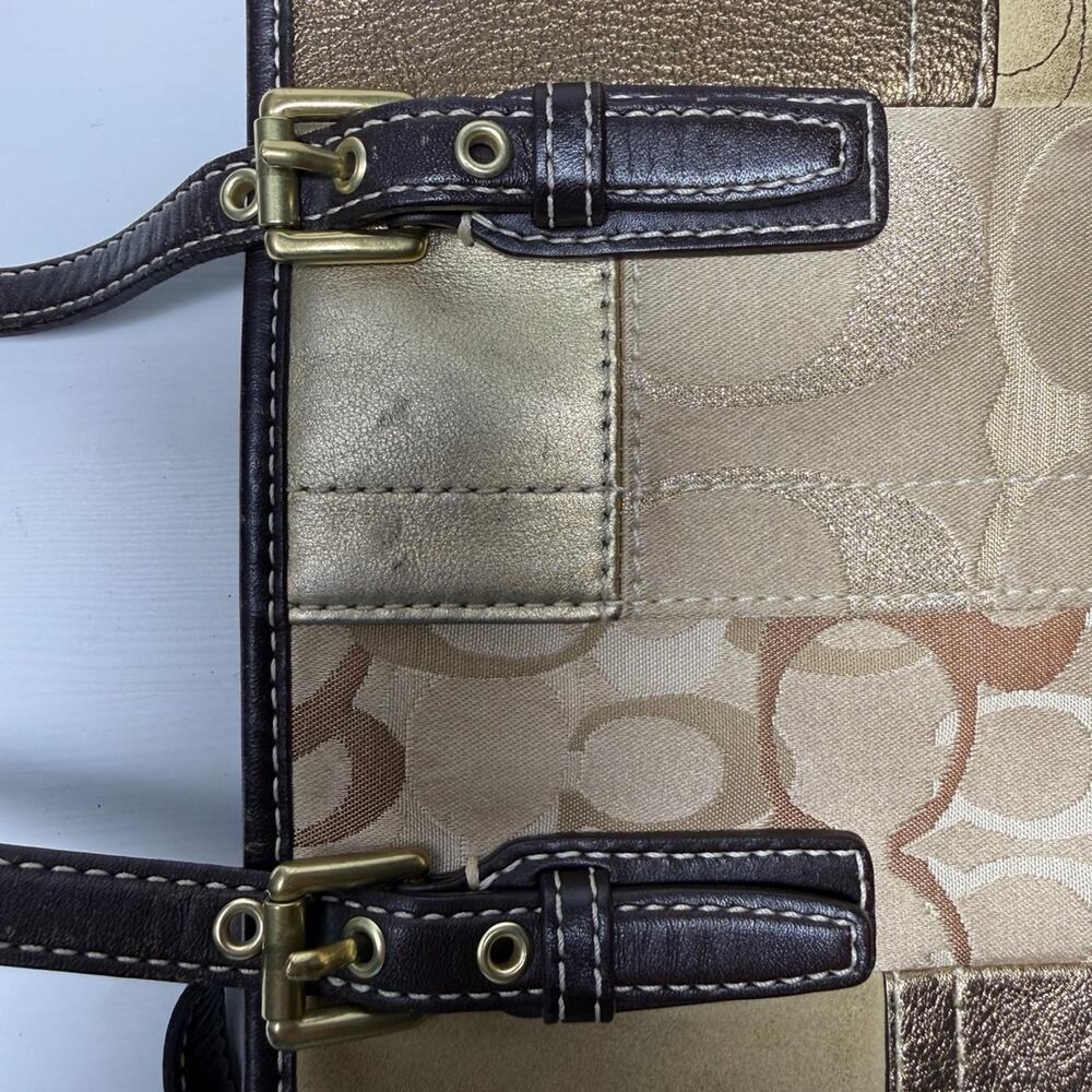 Y2K coach patchwork shoulder bag - Gem